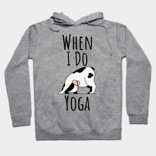 Yoga Cow Pose Hoodie